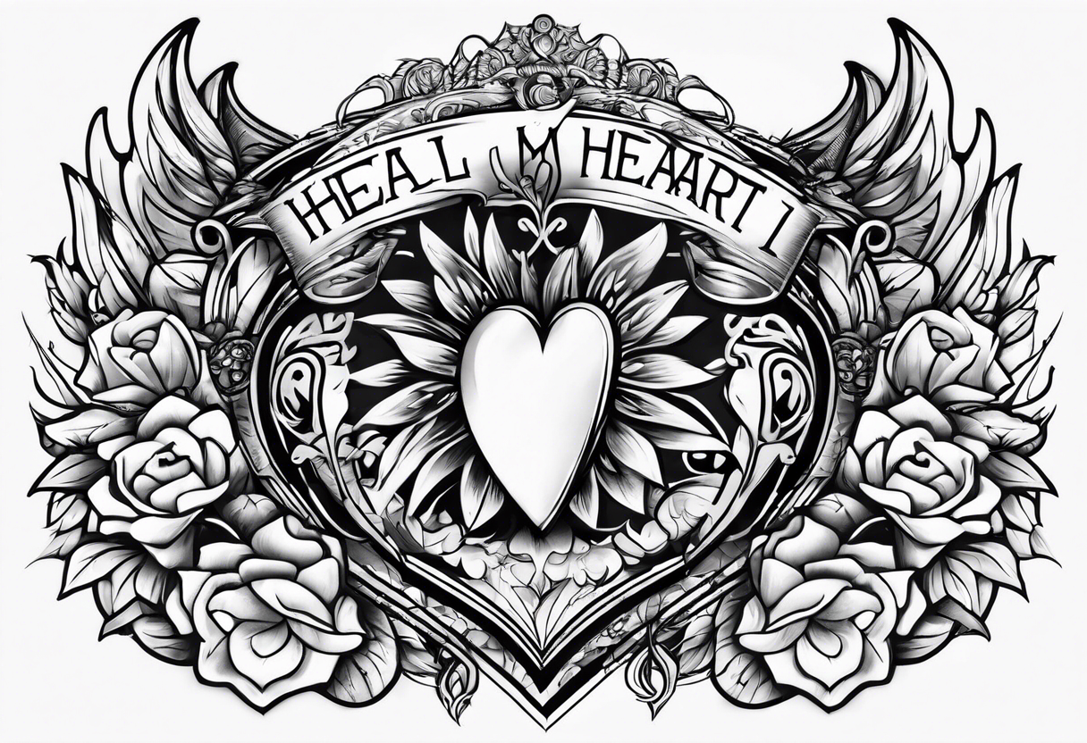 Heal my heart I'm broken tattoo idea