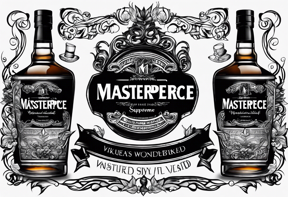 Windsor Imported supreme blend whiskey tattoo idea