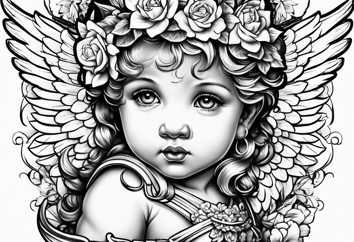 Baby Cupid tattoo idea