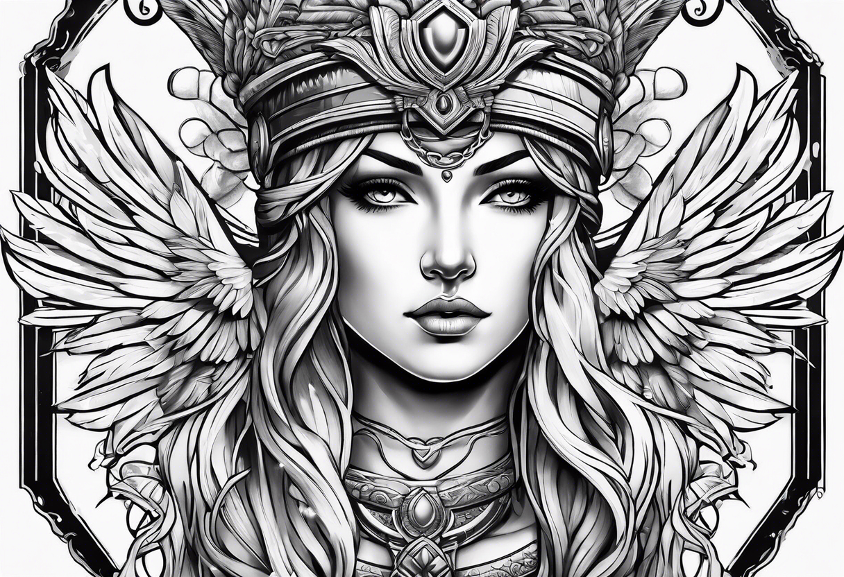 Athena tattoo idea