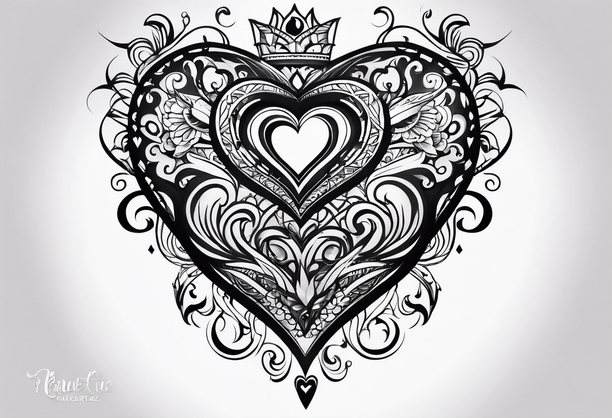 Planet of Hearts tattoo idea