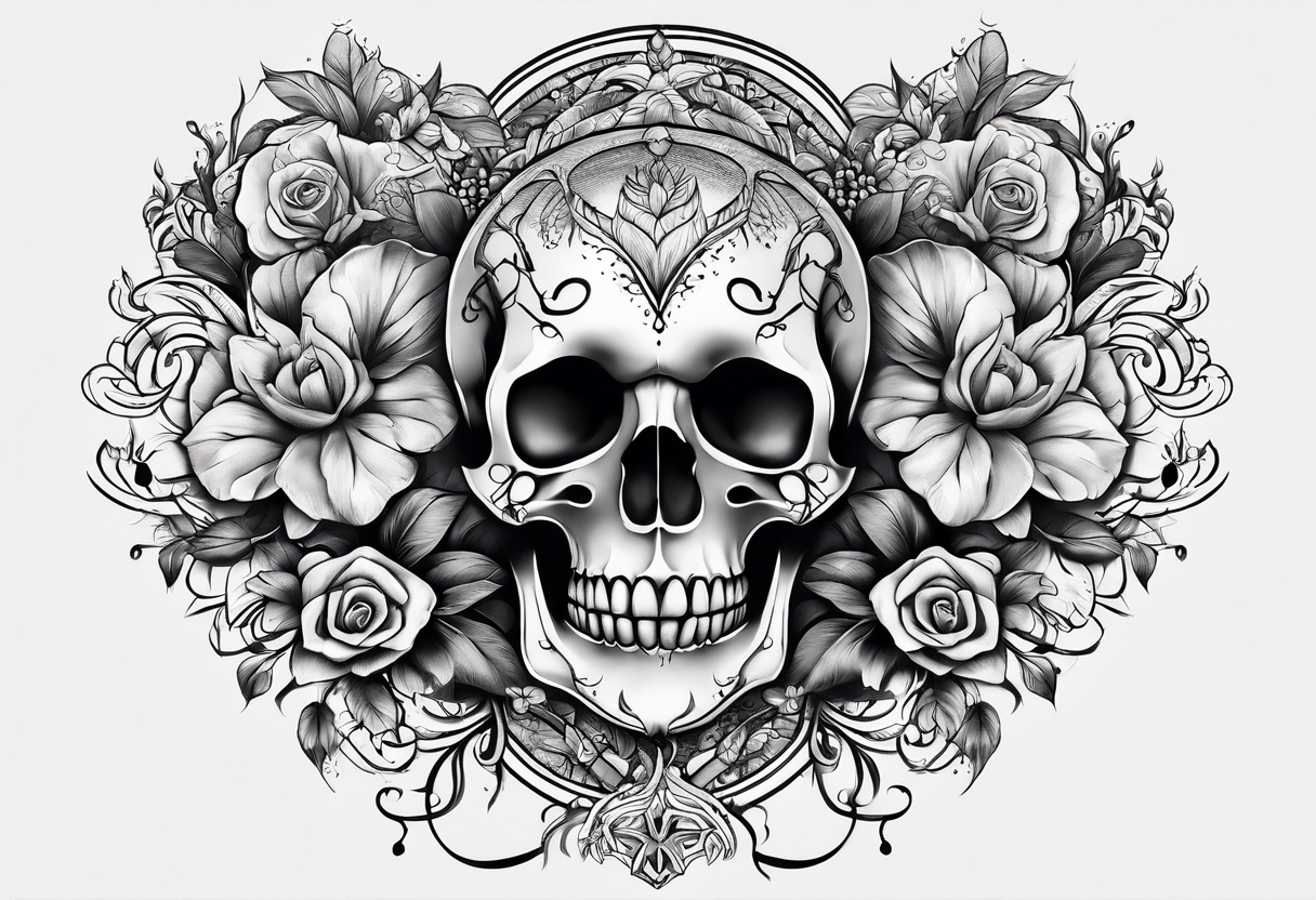 Hand bones tattoo idea