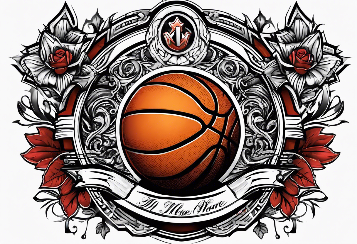 67 Superb Basketball Tattoos On Shoulder - Tattoo Designs – TattoosBag.com