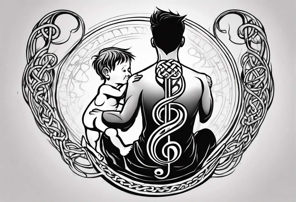 Create celtic, nordic, viking, runes tattoo vector stencil design by  Tattoowizardsco | Fiverr