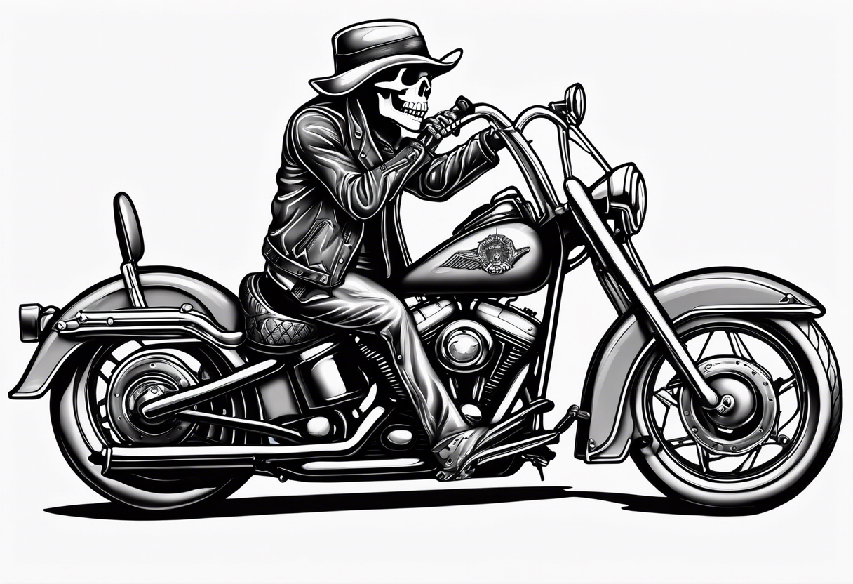 harley bike rider tshirt design mockup printable cover tattoo isolated  vector illustration artwork 30024684 Stock Photo at Vecteezy