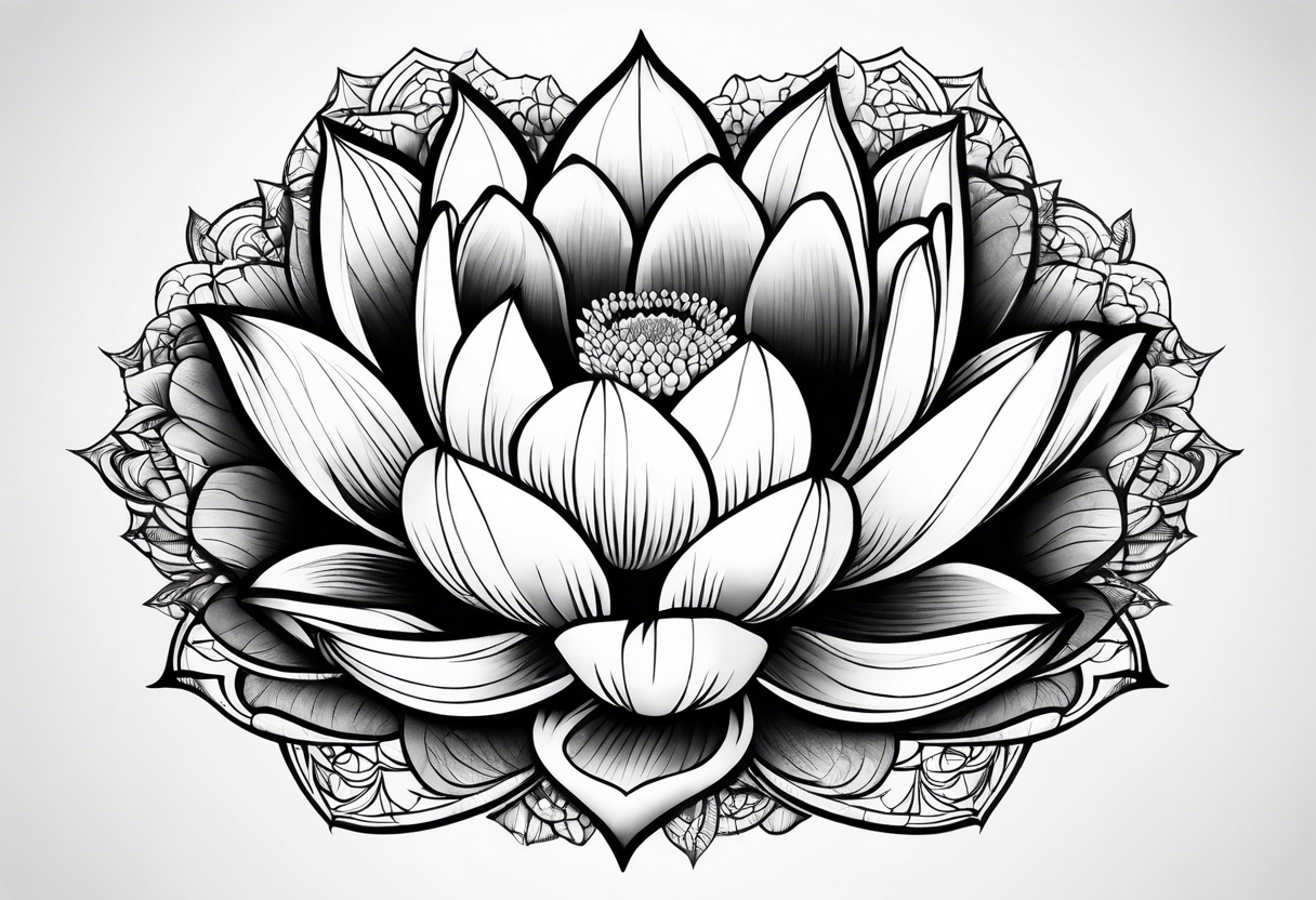 Fine Line Bird & Lotus Flower Tattoo By Funk Tha World - Iron Palm Tattoos  & Body Piercing