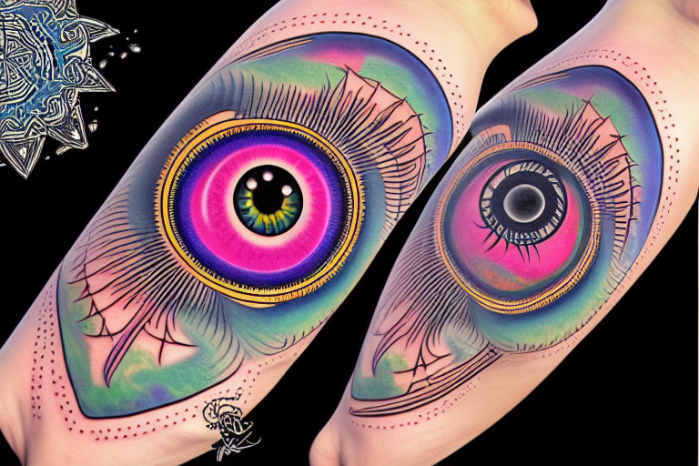 White Rabbits in a Purple Haze: Psychedelic Tattoos • Tattoodo