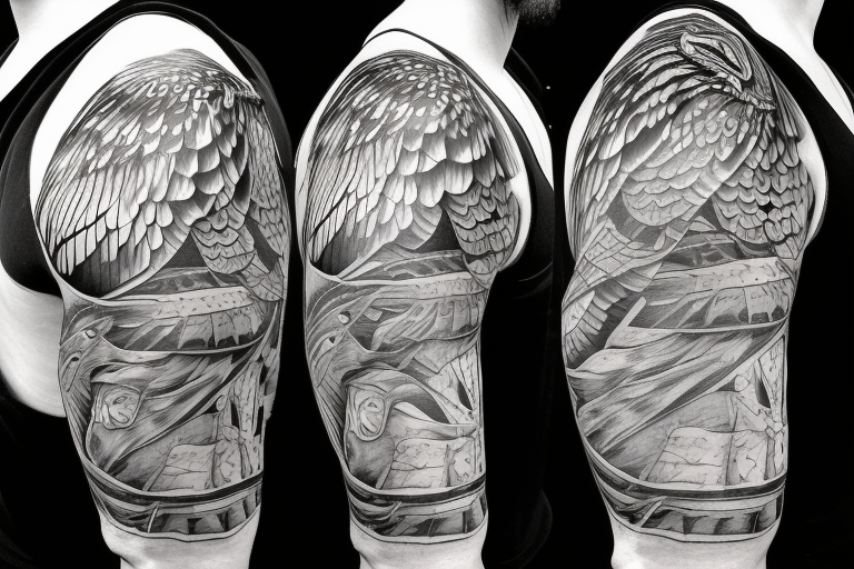 Super line detailed Osprey bird... - Reflective Soul tattoos | Facebook