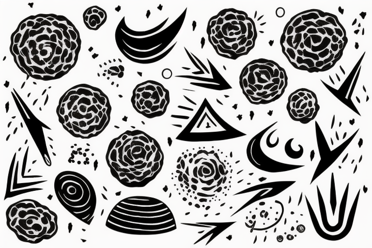 What Are Glowing Meteor Shower Tattoo Ideas?