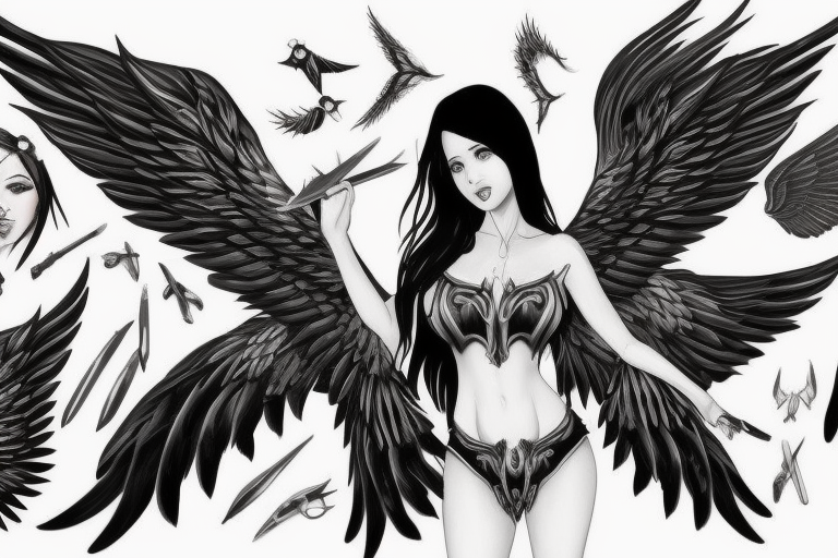 60 Holy Angel Tattoo Designs | Art and Design