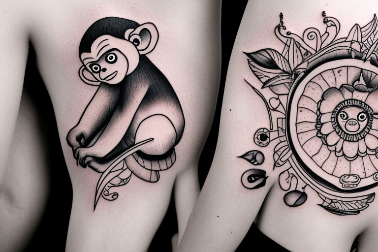 53 Best Monkey Tattoos ideas | monkey tattoos, tattoos, monkey