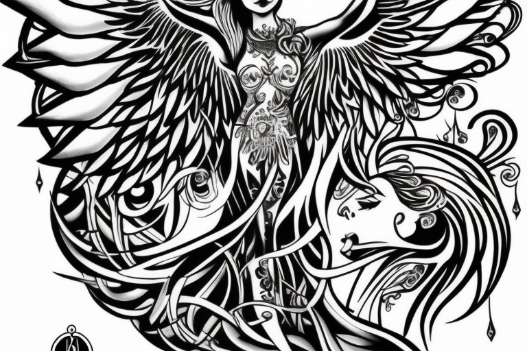 the perfect Eris Management brand logo that will make us rich 
wings
goddess
perfection tattoo idea