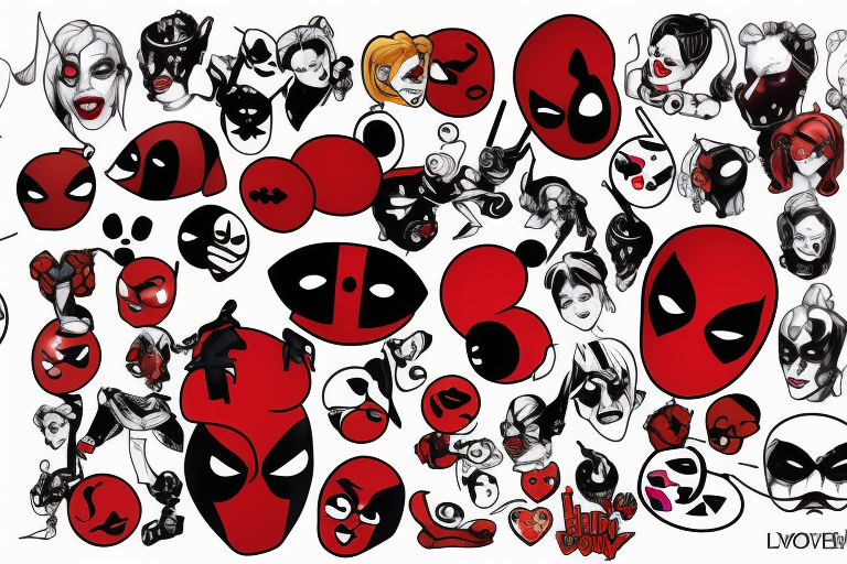 Deadpool fun! | Deadpool tattoo, Tattoos, Cover tattoo