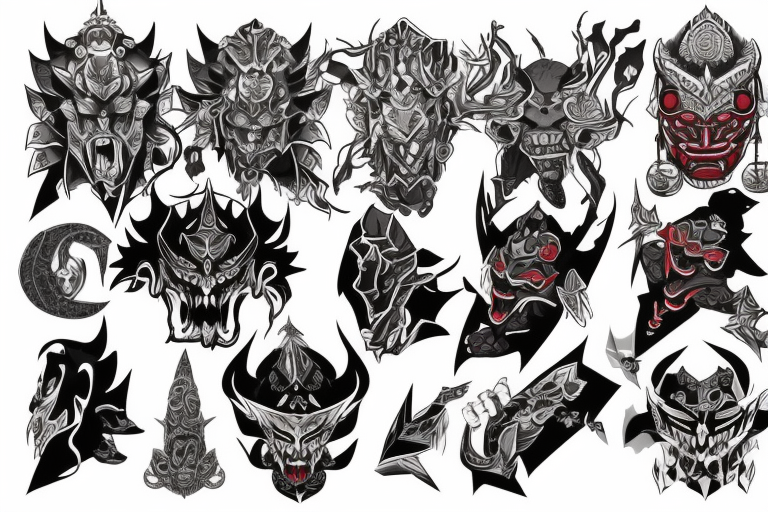 Ganon, embodiment of power, evil and destructive tattoo idea