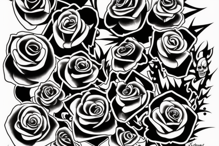 Rose Cover Up Tattoo | Your Perfect Tattoo Design Awaits