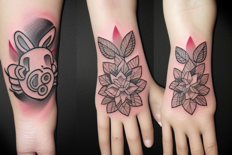 small, warming, welcoming and cute to make on my finger tattoo idea