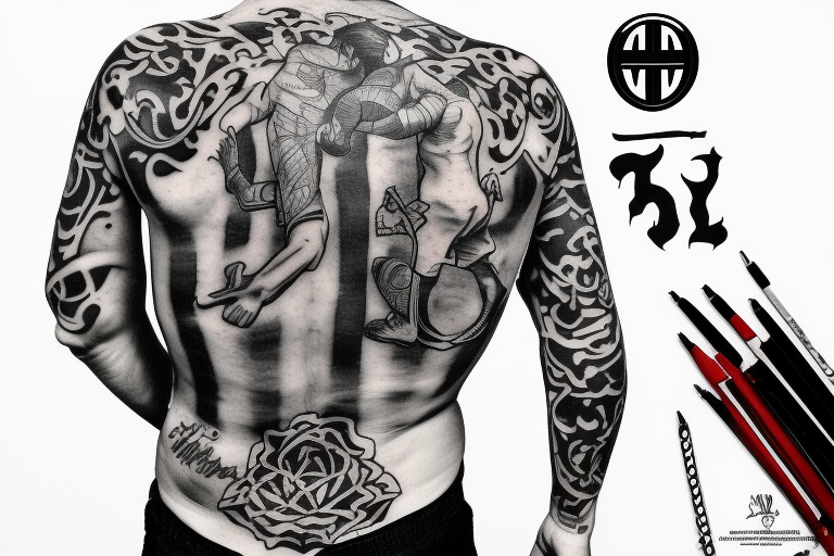 Zlatan Ibrahimovic's Full Back Tattoo Is The Most Zlatan Ibrahimovic Thing  Ever