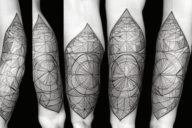 Simple Geometric Vertical Tattoo Designs Inspired by Nature. . . . . . If  you would like to use any of my designs for a tattoo, please s... |  Instagram