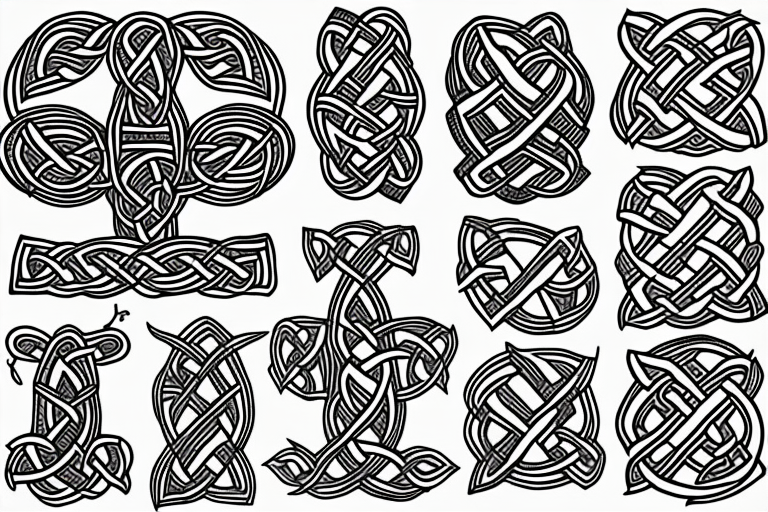 Temporary Tattoo Viking Axe Dragon Nordic Black Tribal Barbarian Celtic  Warrior Body Art for Arms Shoulder Adult Men Women Medieval Costume - Etsy