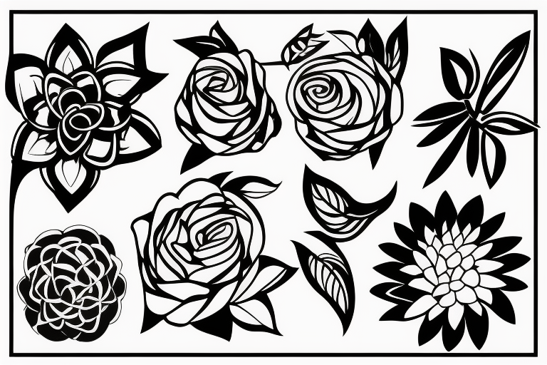 simple tattoo simple flowers tattoogirs tattoo minimal tattoo | Simple flower  tattoo, Small flower tattoos, Dainty flower tattoos