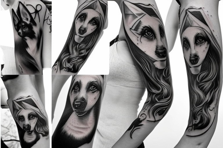 Tattoos | Tattoo artists, German tattoo, Black and grey tattoos