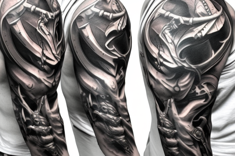 BIOMECHANICAL TATTOO BY POONAM RATHOD AND SAGAR RATHOD A biomechanical  tattoo is a form of body art that melds the human you with machine… |  Instagram