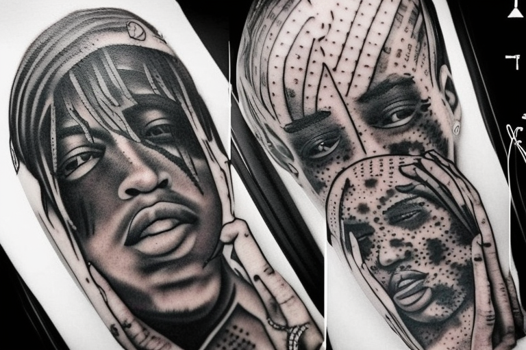 Lil Uzi Vert Reveals New Chest and Back Tattoos