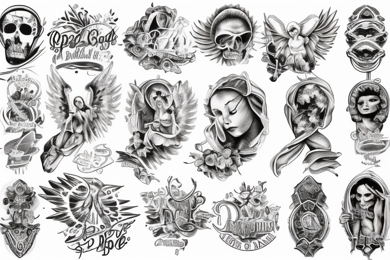 Which ones your favourite 1, 2, 3, 4? www.auraskkn.com 15% off Tattoo Care  Free Shipping Available Custom Tattoo Designs AURA SKKN ... | Instagram