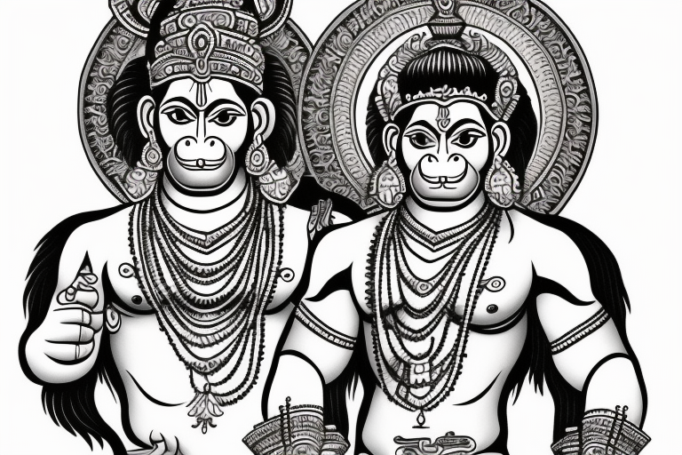Lord hanuman tattoo idea
