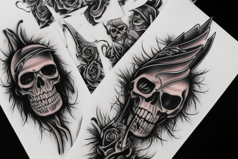 Grimreaper tattoo idea