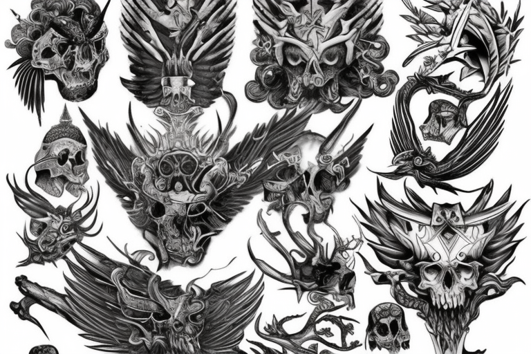 A fenix king tattoo idea