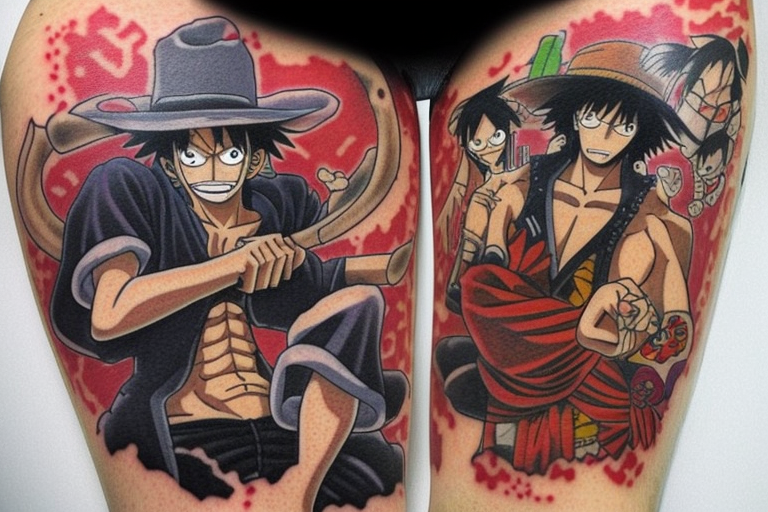 88+ One Piece Tattoos For 2024! 🏴‍☠️