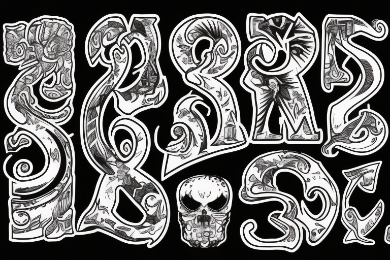 Procreate Tattoo Lettering Made Easy. XL Tattoo Fonts X Over 500 Stamps -  Etsy