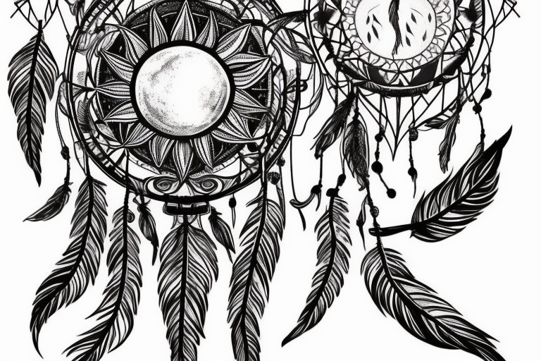 Moon Dreamcatcher PNG Transparent Images Free Download | Vector Files |  Pngtree