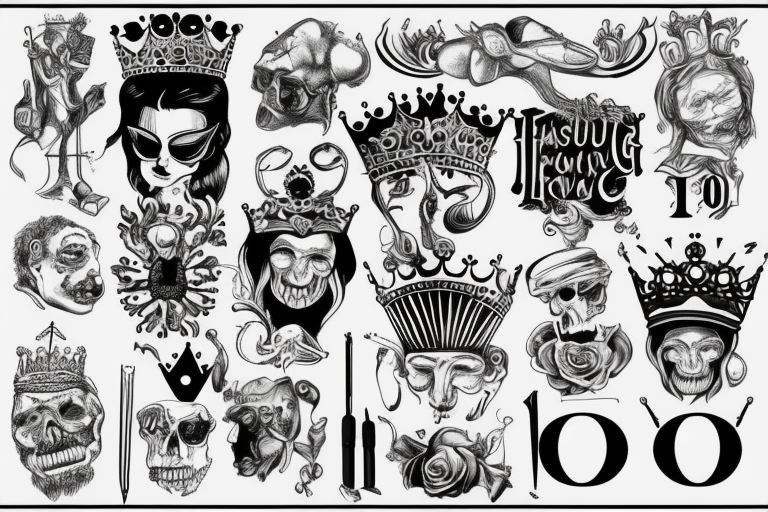 Absurdity is king. tattoo idea