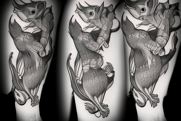 traible squirrel tattoo idea