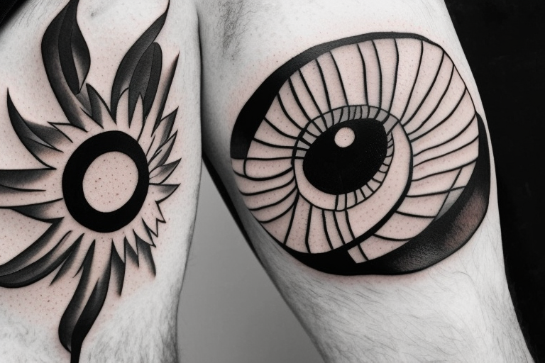 Sharingan eye by Oscar at Iron Glory Tattoo shop in Pompano Beach Fl : r/ tattoos