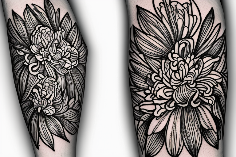 30+ of the BEST Chrysanthemum Tattoo Designs Ever - Tats 'n' Rings | Chrysanthemum  tattoo, Tattoos, Flower tattoos