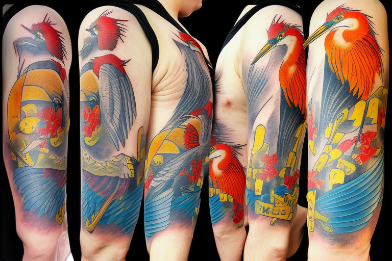 Heavy-Duty Ink: Tractor Trailer Tattoos for Your Body Art Collection