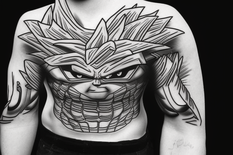 Goku Black Tattoo design | DragonBallZ Amino