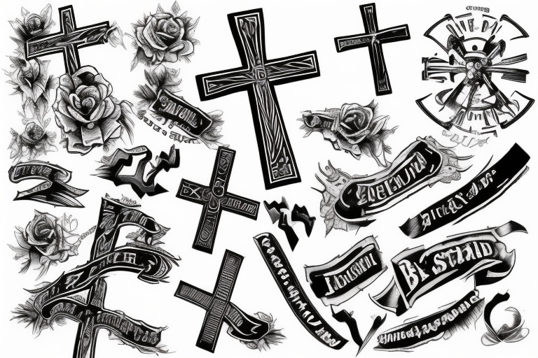 Free Cross Tattoo Designs | Cross tattoo designs, Small cross tattoos, Cross  tattoo