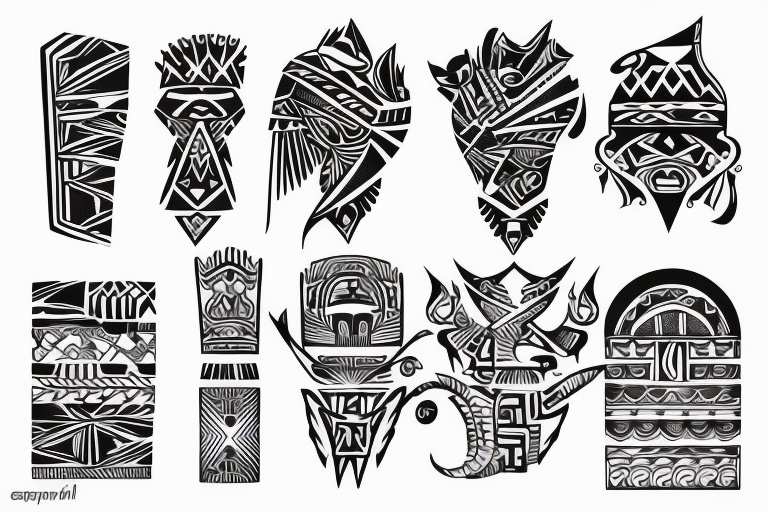 Argentina tribal tattoo idea