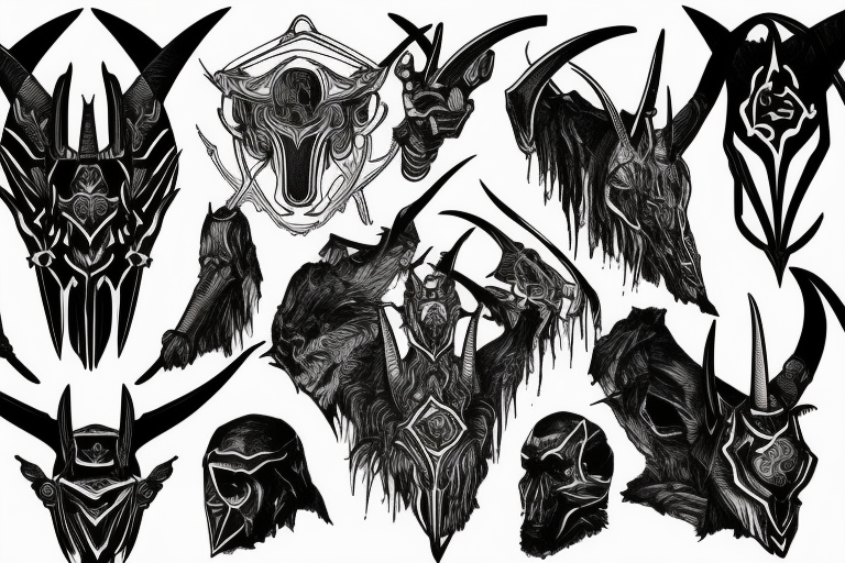 the taken king destiny oryx tattoo idea