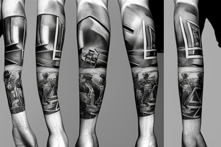 Gizem left arm tattoos | Patreon