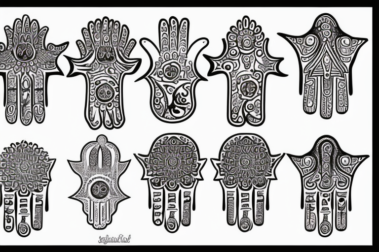 39+ Beautiful Hamsa Tattoos