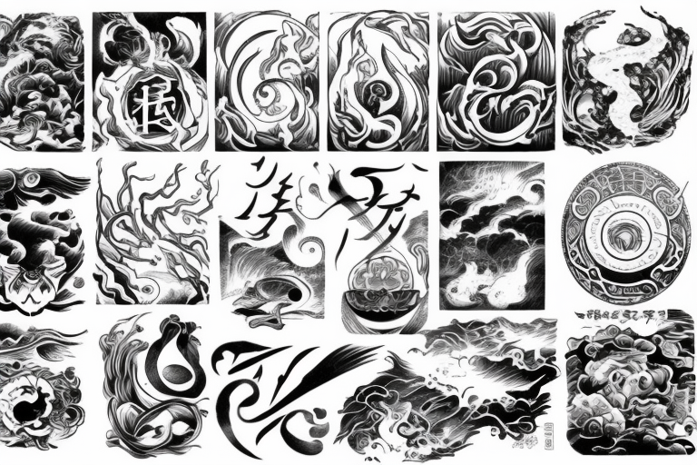 Line, the fleet of fog, sigil tattoo idea