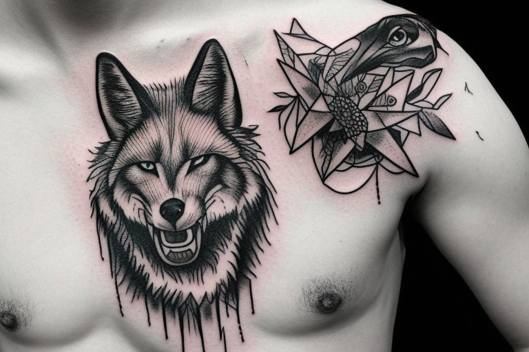 My beautiful Wolf tattoo done by Kayla at Lunaci Art Tattoo Studio in  Stoke-on-Trent, England. I call him Vincent :) : r/tattoos