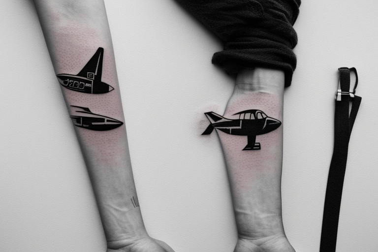 21 Outstanding Plane Tattoos