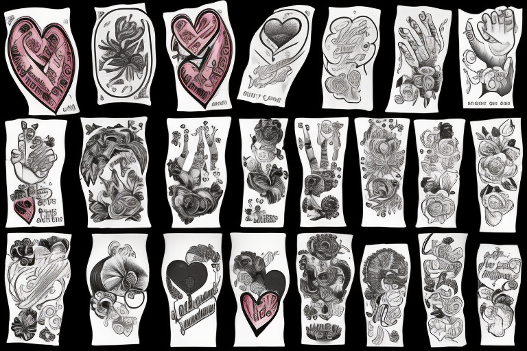 deaf-mute gesture american I LOVE YOU tattoo idea