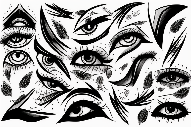 Eye tattoo by eris09 on DeviantArt